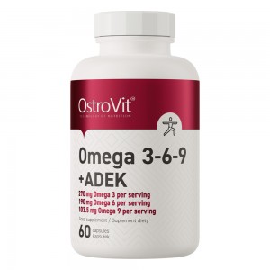 OstroVit OMEGA 3-6-9 + ADEK 60 caps