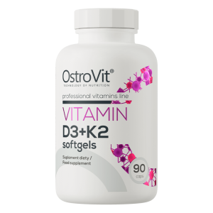 OstroVit VITAMIN D3 + K2 90 caps soft