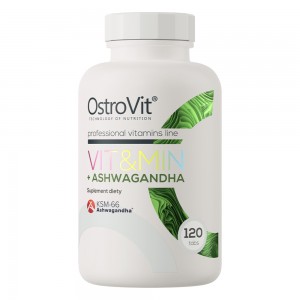 OstroVit VIT&MIN + ASHWAGANDHA 120 tabs