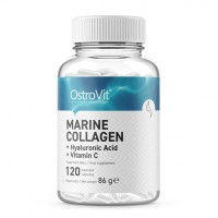 OstroVit COLLAGEN MARINE  with Hyaluronic Acid and Vitamin C 120 caps