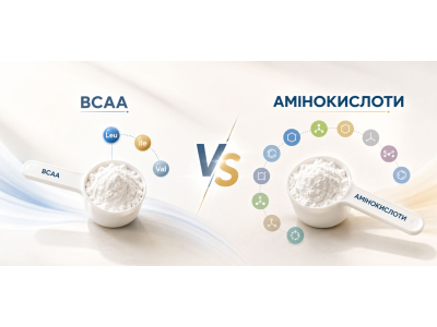 BCAA чи комплекс амінокислот: що краще для відновлення?