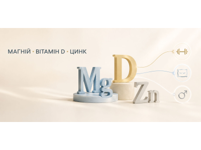 Дефіцит магнію, вітаміну D і цинку: як мікронутрієнти впливають на силу, сон і тестостерон