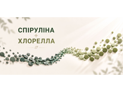 Спіруліна та хлорелла: повний гід — різниця, користь, прийом і як обрати правильно