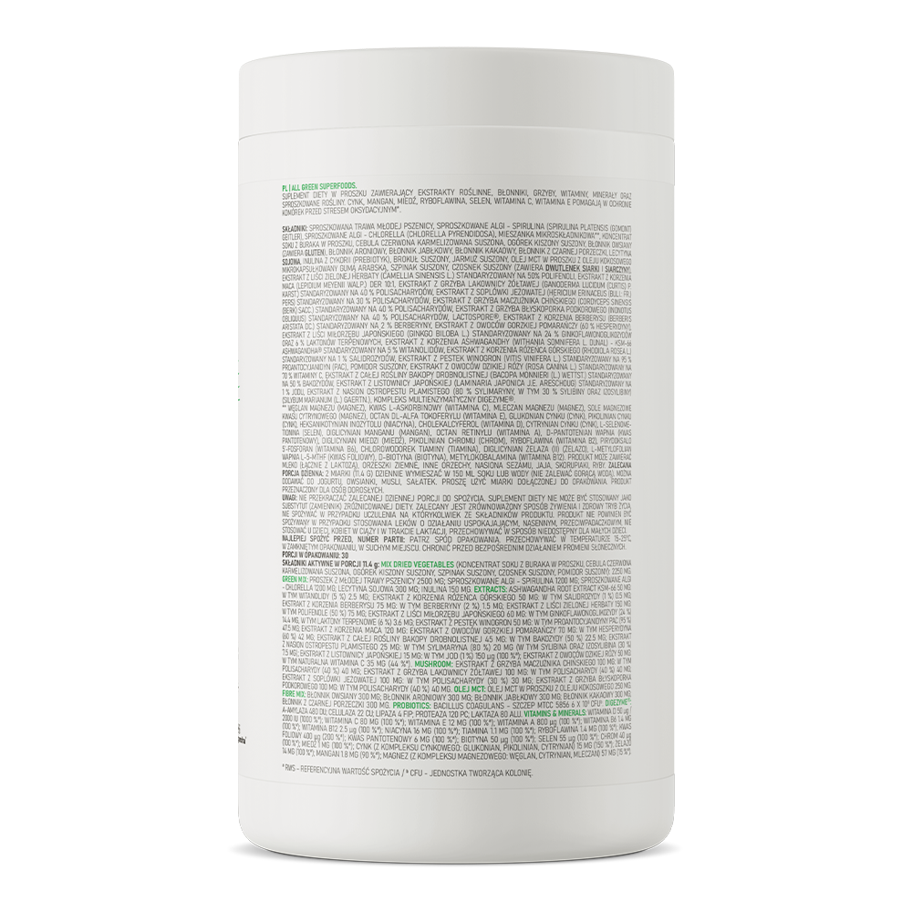 OstroVit All Green Superfoods 345 g натуральний