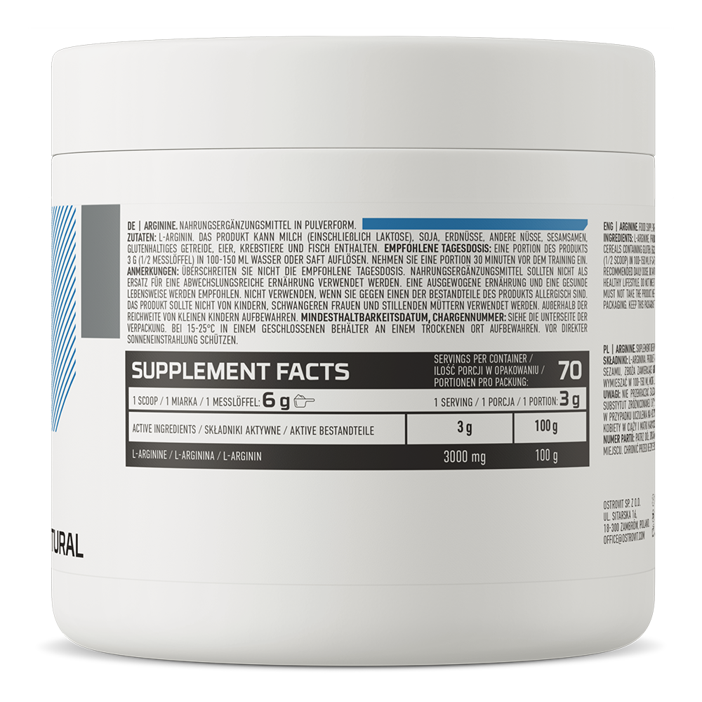 OstroVit Arginine 210 g