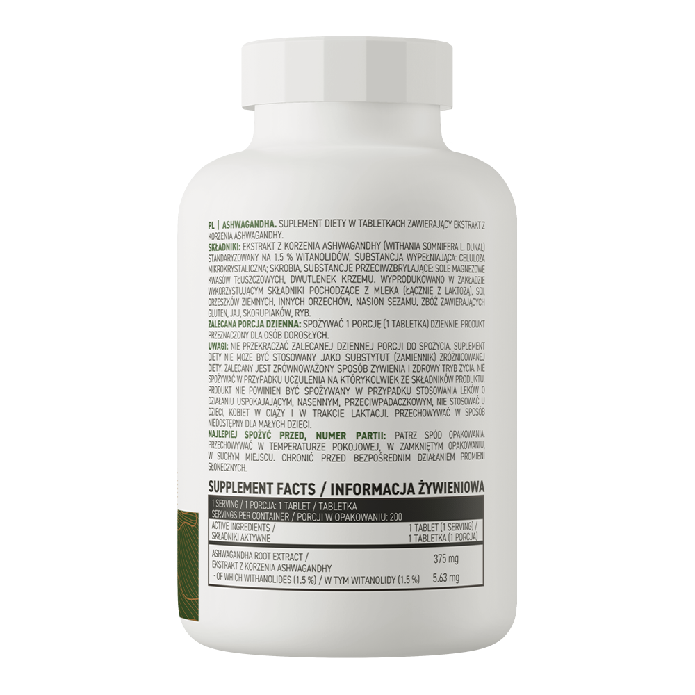 OstroVit Ashwagandha Vege 200 tabs