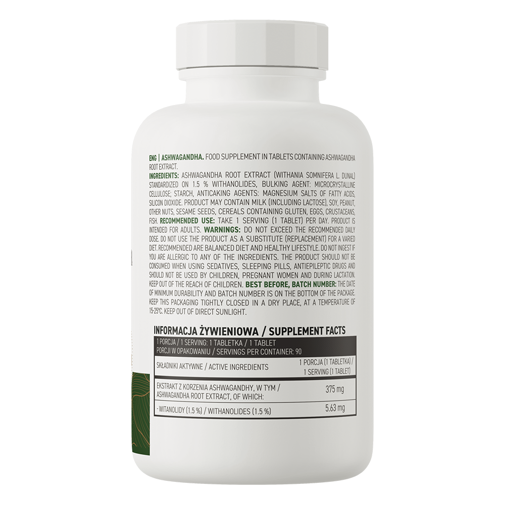 OstroVit Ashwagandha 90 tabs