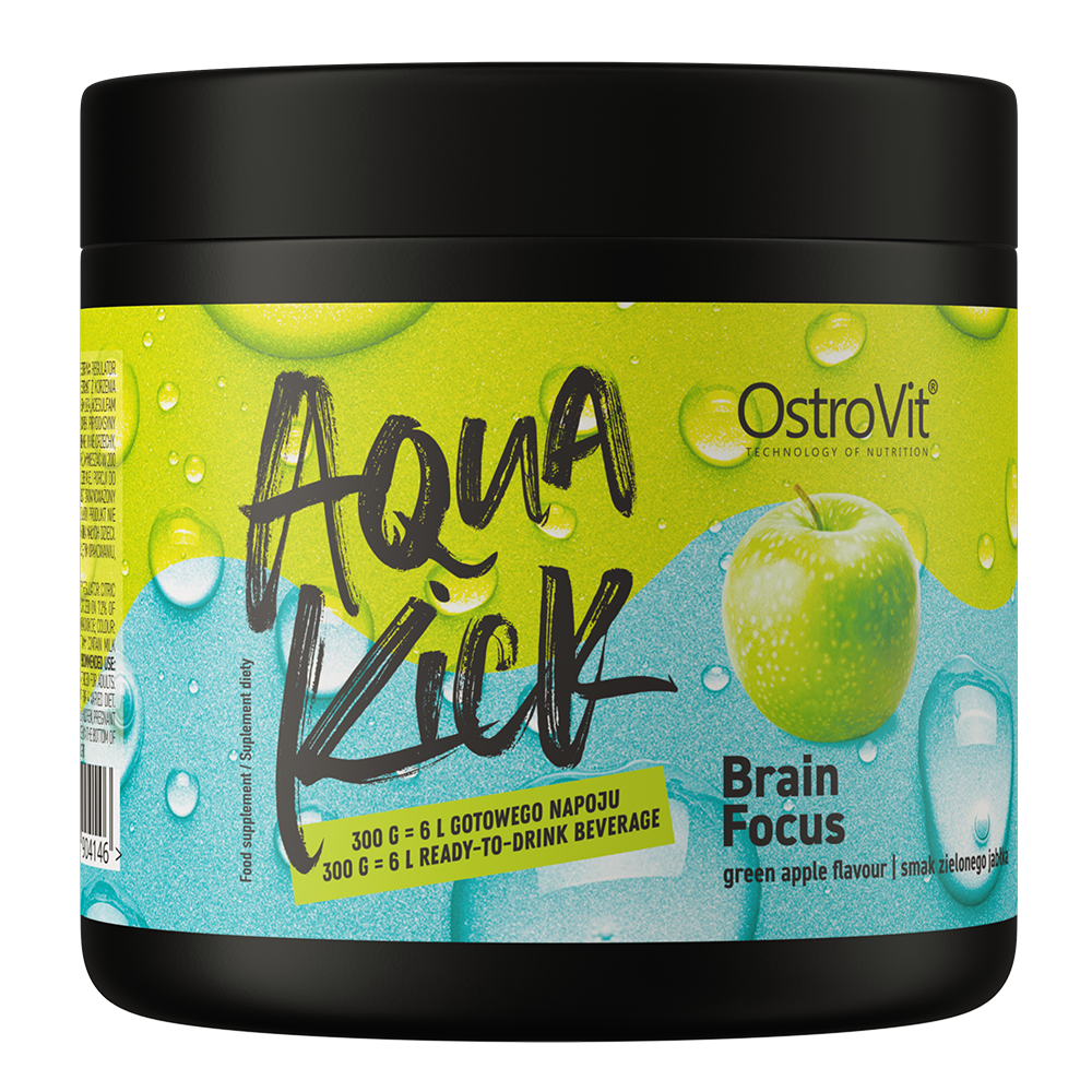 OstroVit Brain Focus Aqua Kick 300 g зелене яблуко