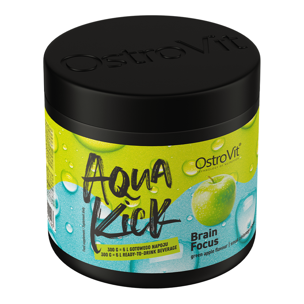 OstroVit Brain Focus Aqua Kick 300 g зелене яблуко