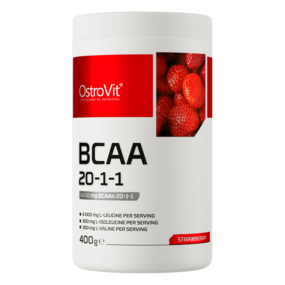 OstroVit BCAA 20-1-1 400 g вершкова полуниця