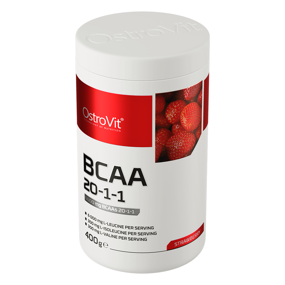 OstroVit BCAA 20-1-1 400 g вершкова полуниця
