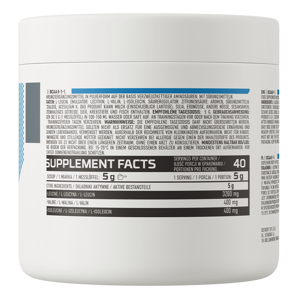 OstroVit BCAA 8-1-1 200 g