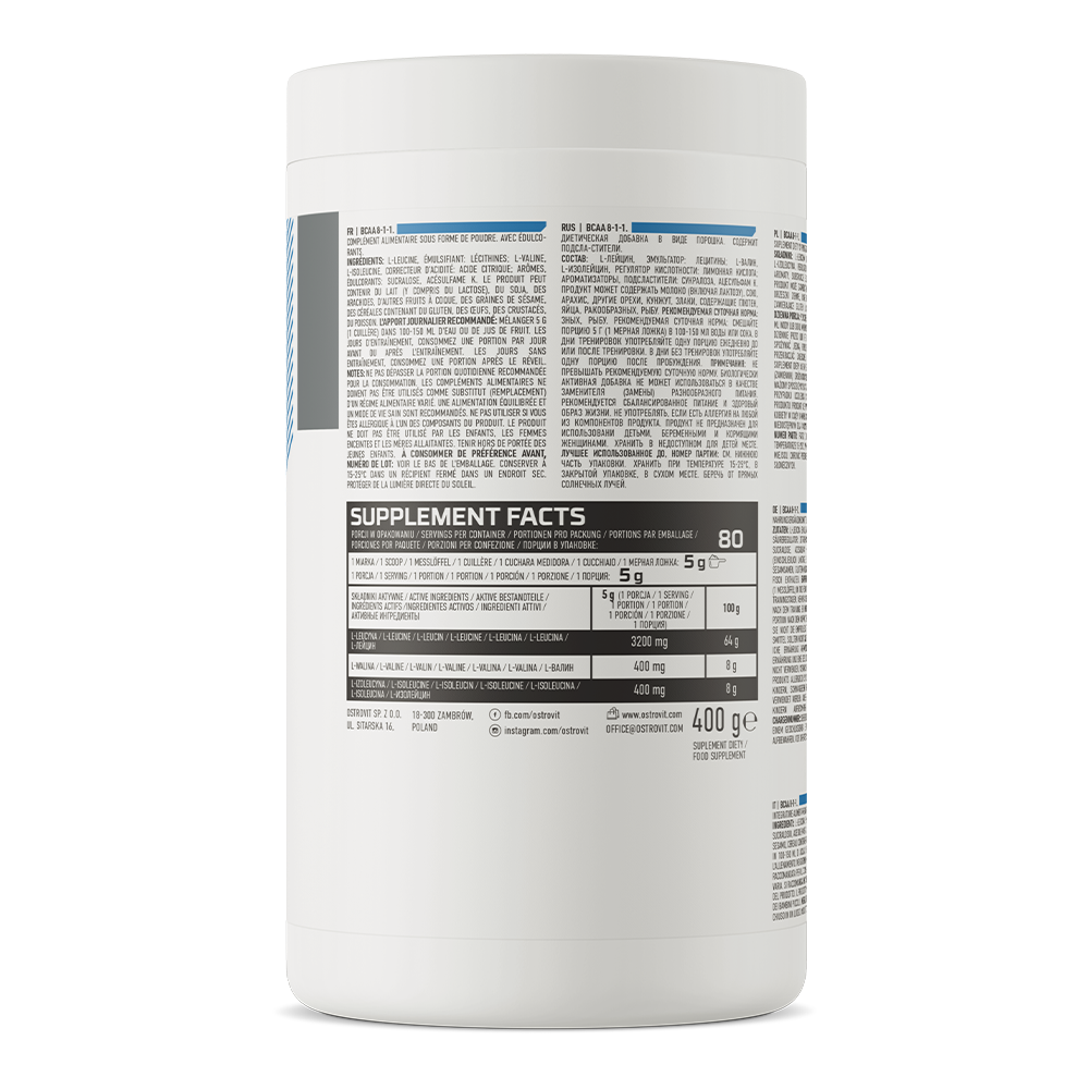 OstroVit BCAA 8-1-1 400g