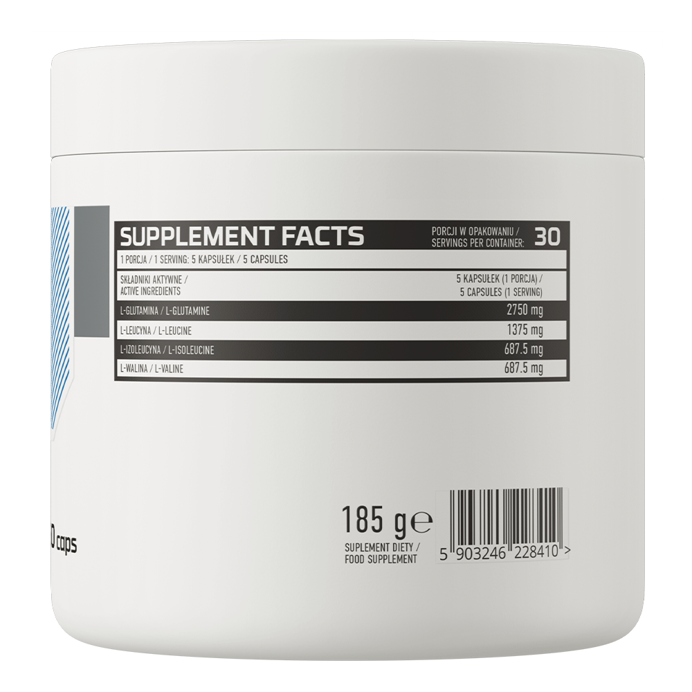 OstroVit BCAA + Glutamine 1100 mg 150 caps