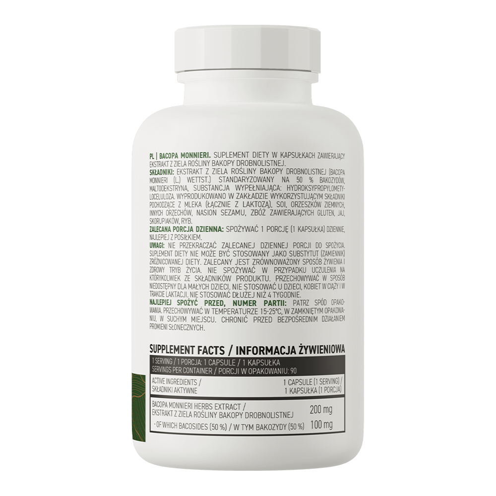 OstroVit Bacopa Monnieri 90 tabs