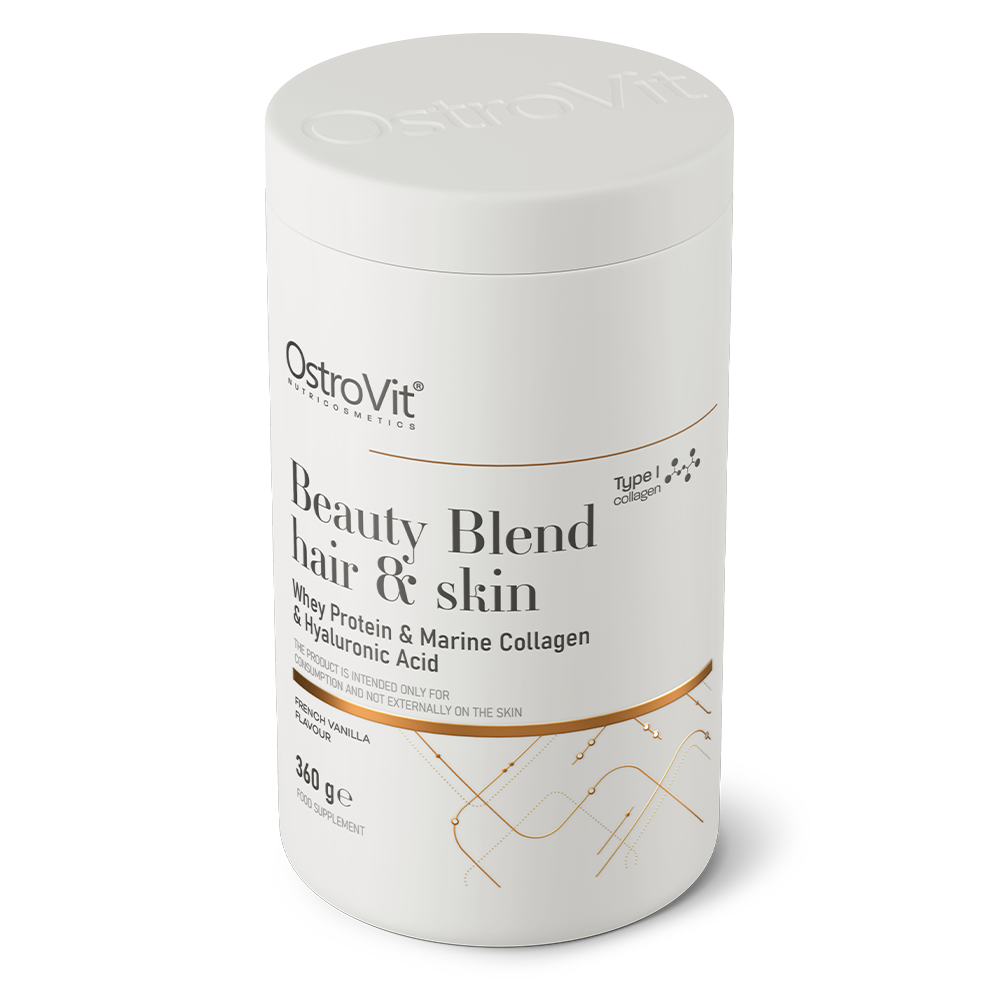 OstroVit Beauty Blend Hair & Skin 360 g французька ваніль