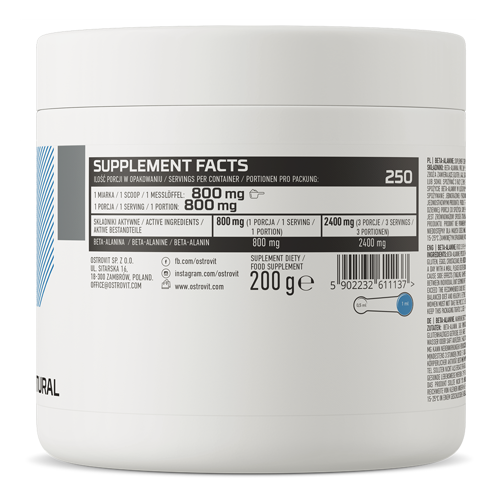 OstroVit Beta-Alanine 200 g