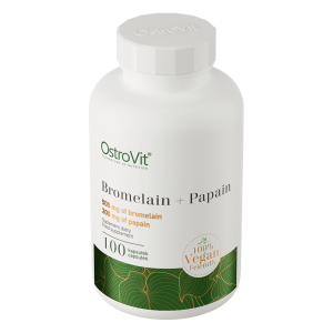 OstroVit Bromelain + Papain Vege 100 caps