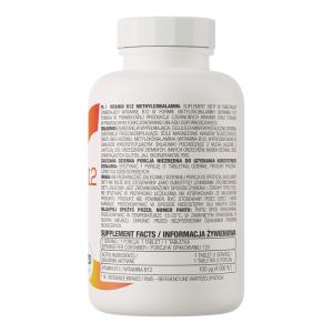 OstroVit Vitamin B12 Methylcobalamin 120 tabs