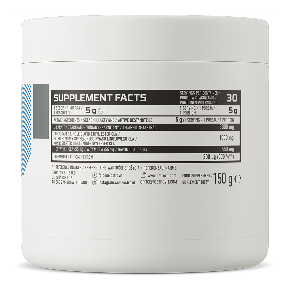 OstroVit 3C CLA Carnitine Chromium 150 g