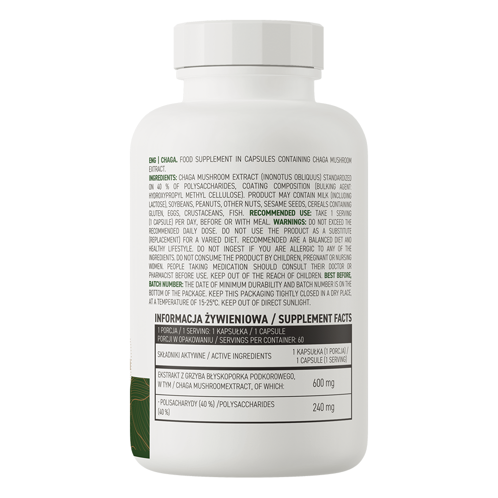 OstroVit Chaga Vege 60 caps