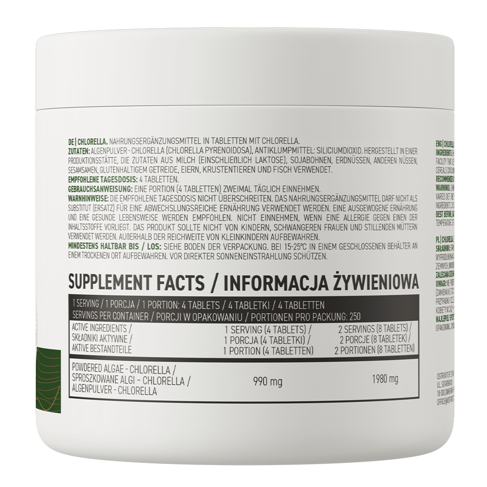 OstroVit Chlorella 1000 tabs