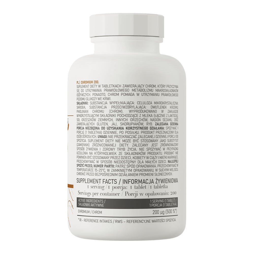 OstroVit Chromium 200 μg 200 tabs