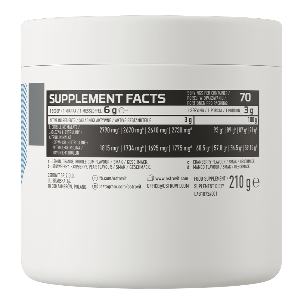 OstroVit Citrulline 210 g