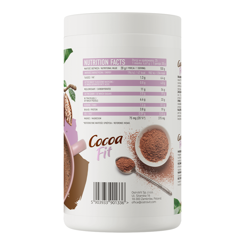 OstroVit Cocoa Fit 500 g какао