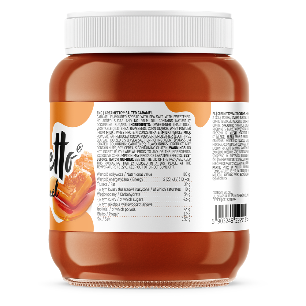 OstroVit Creametto 350 g солона карамель