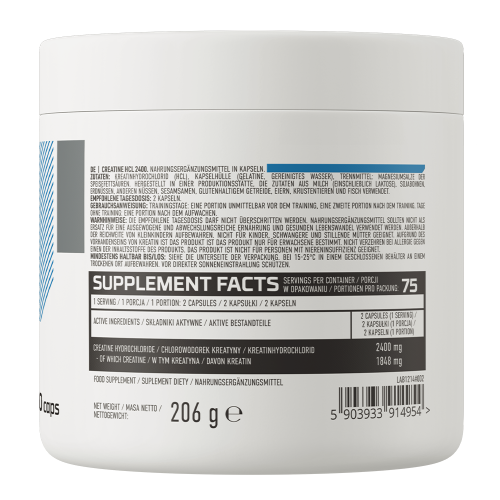 OstroVit Creatine HCL 2400 mg 150 caps