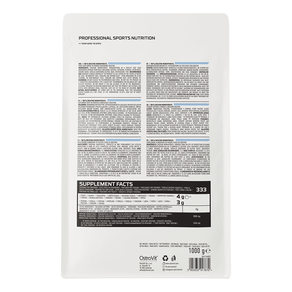 OstroVit Creatine 1000 g