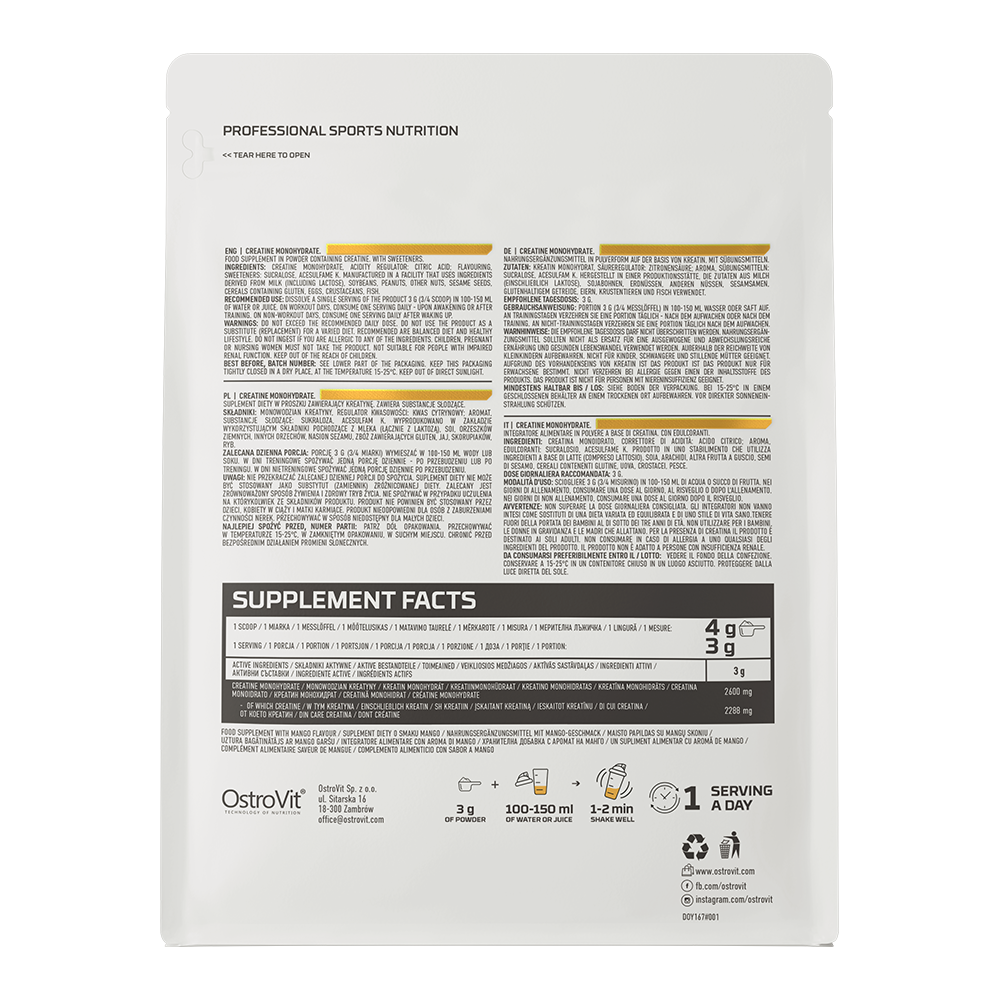 OstroVit Creatine 500 g