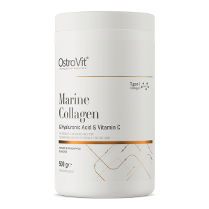 OstroVit Collagen Marine + Hyaluronic Acid + Vitamin C 500 g манго з ананасом