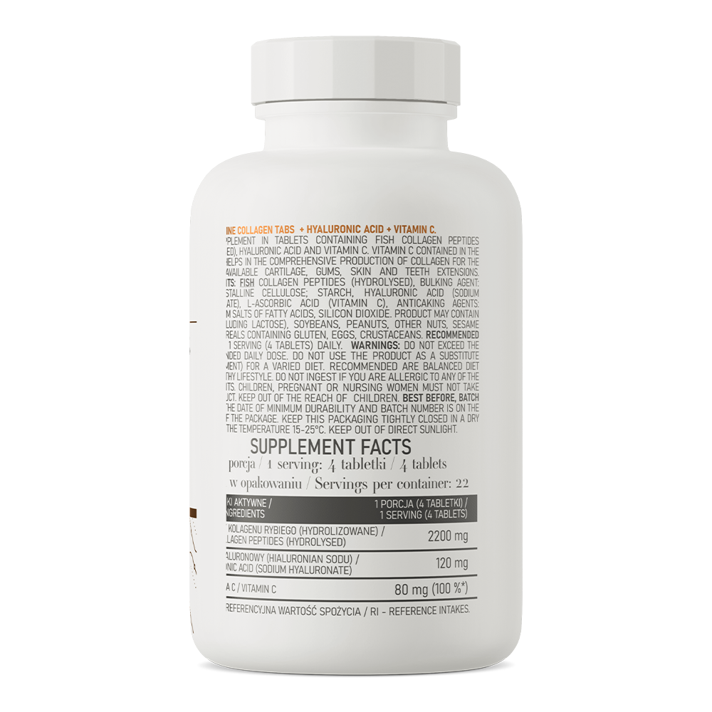 OstroVit Collagen Marine + Hyaluronic Acid and Vitamin C 90 tabs