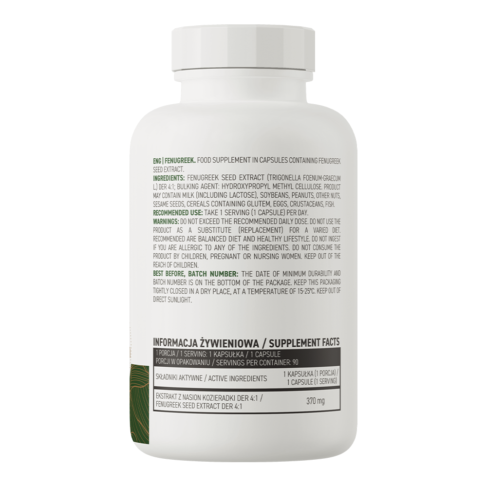 OstroVit Fenugreek Vege 90 caps