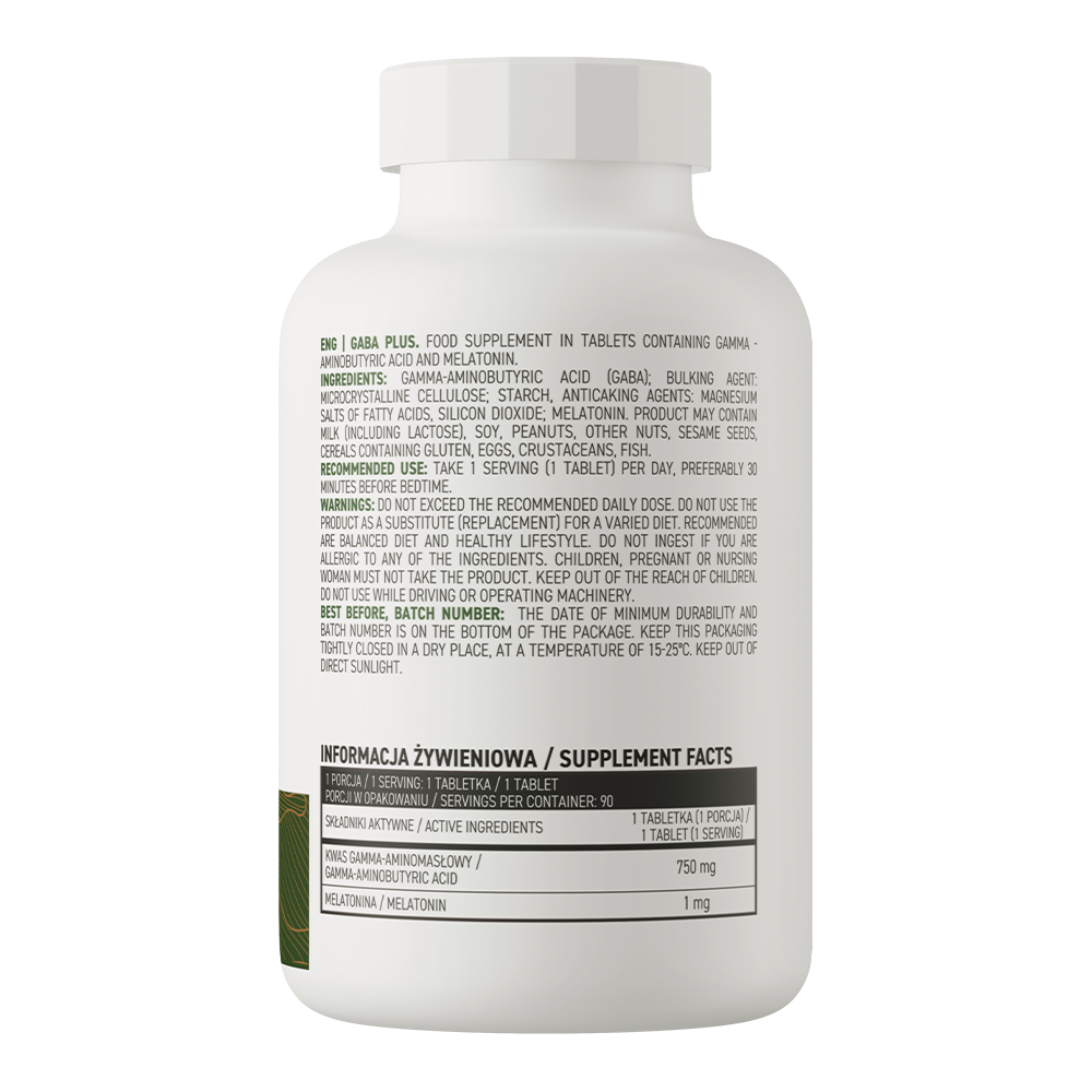 OstroVit GABA plus Vege 90 tabs