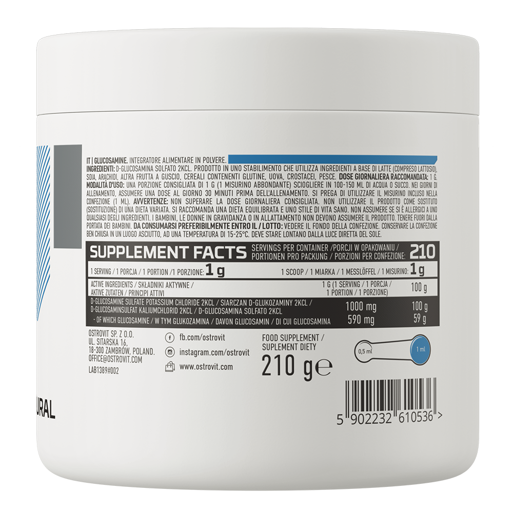 OstroVit Glucosamine 210 g натуральний
