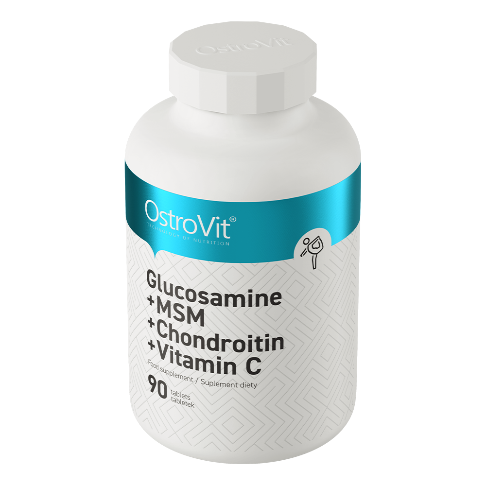 OstroVit Glucosamine + MSM + Chondroitin + Vitamin C 90 tabs