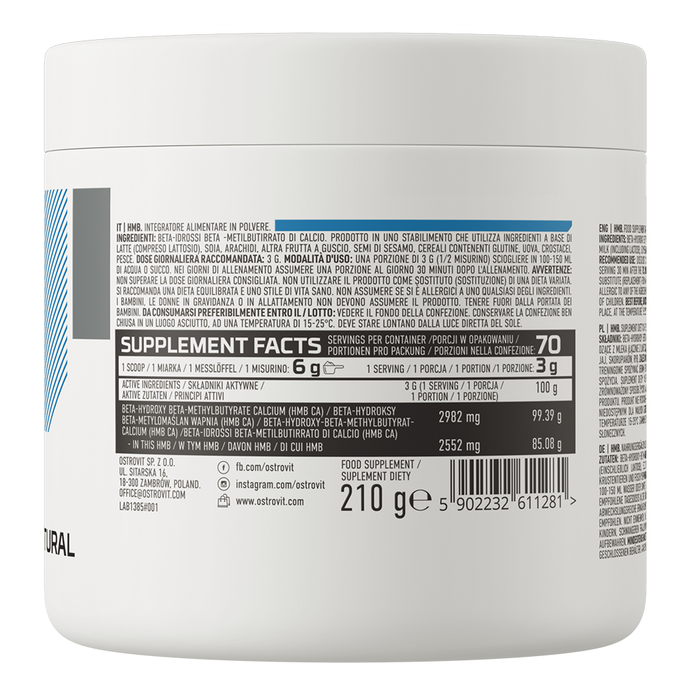 OstroVit HMB 210 g натуральний