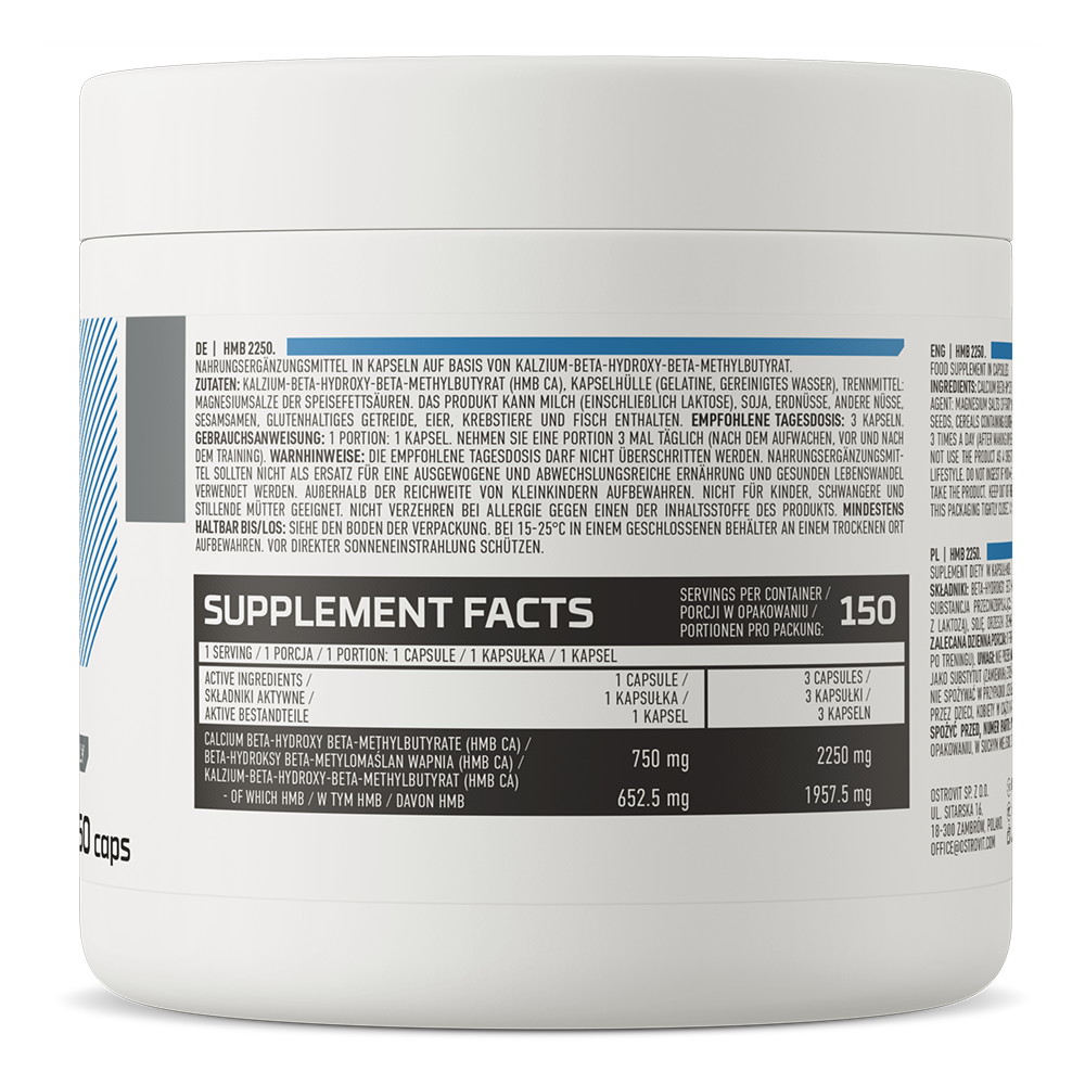 OstroVit HMB 2250 mg 150 caps