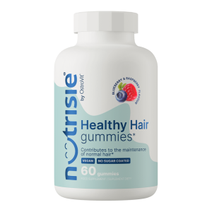 OstroVit NUTRISIE® Healthy Hair Gummies 60 чорниця з малиною