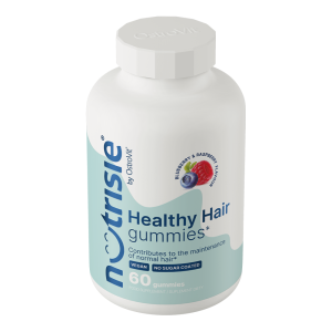 OstroVit NUTRISIE® Healthy Hair Gummies 60 чорниця з малиною