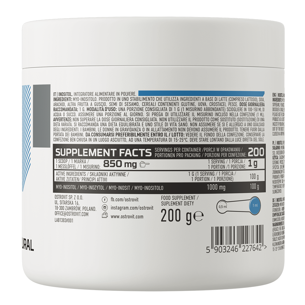 OstroVit Inositol 200 g натуральний