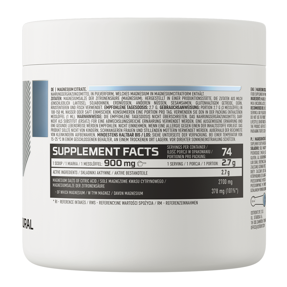 OstroVit Magnesium Citrate 200 g