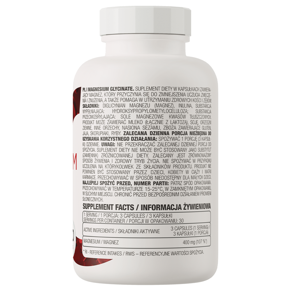 OstroVit Magnesium Glycinate 90 caps