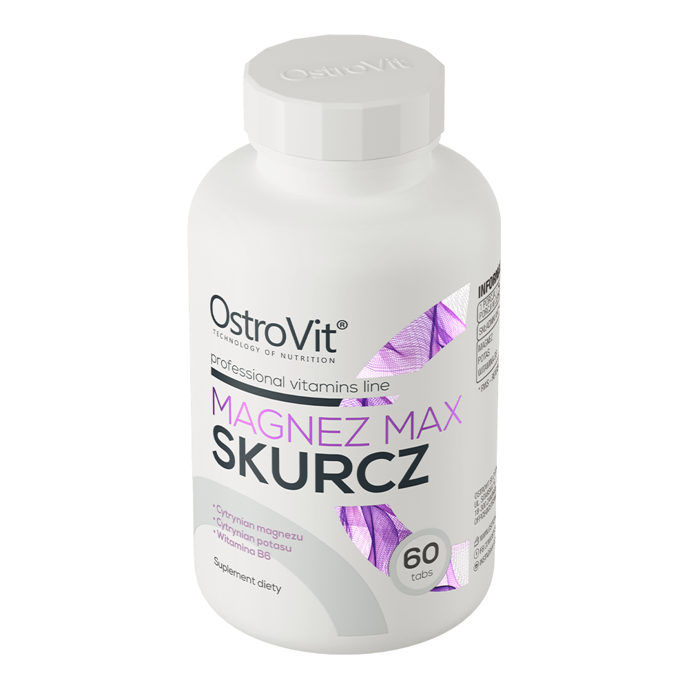 OstroVit Magnez Max Skurcz 60 tabs