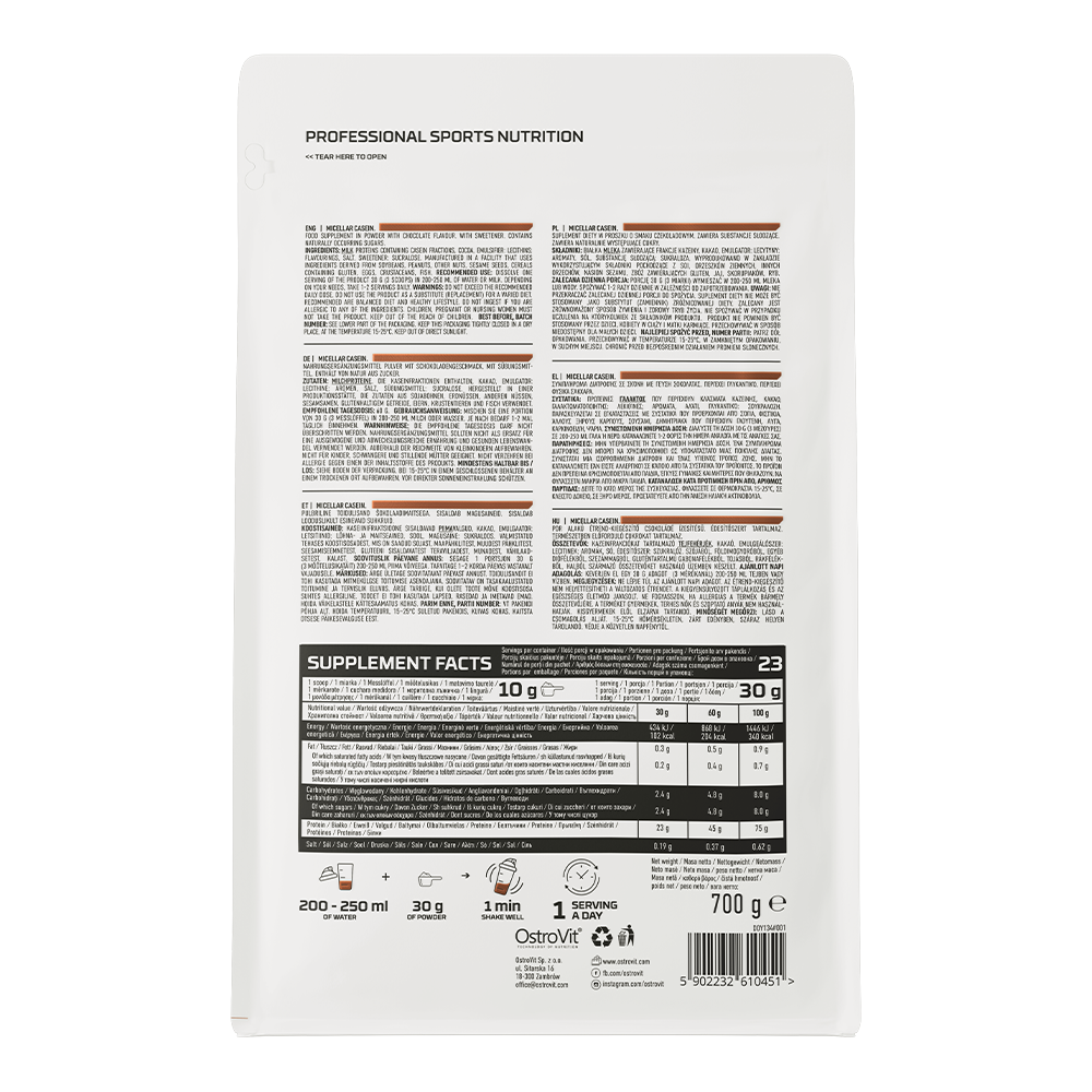 OstroVit Micellar Casein 700 g
