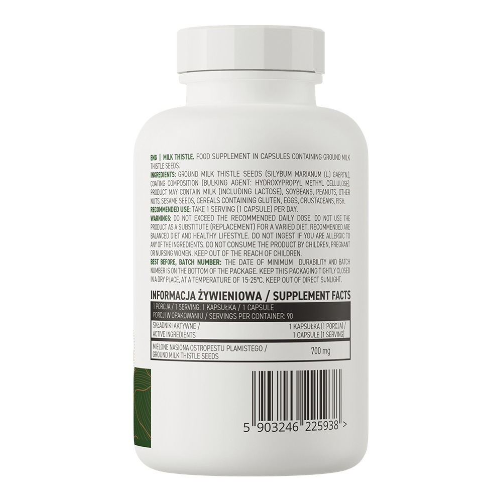 OstroVit Milk Thistle Vege 90 caps