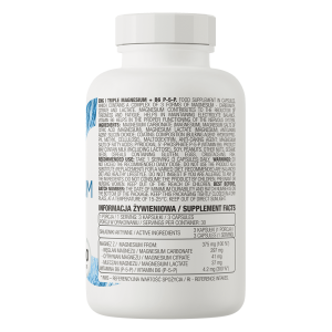 OstroVit Magnesium Triple + B6 P-5-P 90 caps